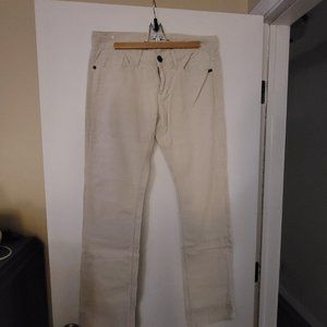 CAbi, EUC, Winter White cords #148